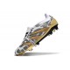 adidas Predator Foldover Tongue Elite FG Blanc Or Gris
