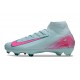 Chaussure Nike Mercurial Superfly X Elite FG Bleu Orbite Rose