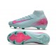 Chaussure Nike Mercurial Superfly X Elite FG Bleu Orbite Rose
