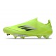 Crampons Adidas F50+ Laceless FG Jaune Solaire Noir