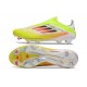 Crampons Adidas F50+ Laceless FG Jaune Noir