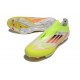 Crampons Adidas F50+ Laceless FG Jaune Noir