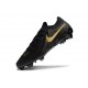 Nike Phantom Luna II Elite FG Noir Or Monnaie Métallique