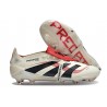 adidas Predator Foldover Tongue Elite FG Blanc Cassé Noir Rubis Pur