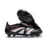 adidas Predator Foldover Tongue Elite FG Noir Gris Quatre Rouge Lucide