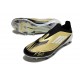 Adidas F50 Elite Sans Lacets FG Doré Noir Blanc