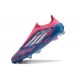 Adidas F50 Elite Sans Lacets FG Bleu Solaire Blanc Ftwr Rose