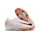 Nike Air Zoom Mercurial Vapor16 Elite FG Blanc Noir Orange