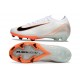 Nike Air Zoom Mercurial Vapor16 Elite FG Blanc Noir Orange