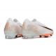 Nike Air Zoom Mercurial Vapor16 Elite FG Blanc Noir Orange