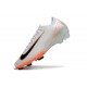 Nike Air Zoom Mercurial Vapor16 Elite FG Blanc Noir Orange