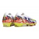 Nike Air Zoom Mercurial Vapor16 Elite FG Blanc Jaune Violet
