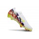 Nike Air Zoom Mercurial Vapor16 Elite FG Blanc Jaune Violet