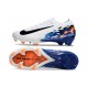 Nike Air Zoom Mercurial Vapor16 Elite FG Blanc Noir Bleu
