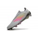 Adidas F50 Elite Sans Lacets FG Gris Rose