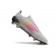Adidas F50 Elite Sans Lacets FG Gris Rose