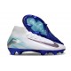 Chaussure Nike Mercurial Superfly X Elite FG Blanc Bleu Noir