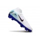Chaussure Nike Mercurial Superfly X Elite FG Blanc Bleu Noir