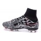 2015 Nouvelle Chaussure Nike Mercurial Superfly IV FG Léopard Blanc Rouge Noir