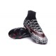 2015 Nouvelle Chaussure Nike Mercurial Superfly IV FG Léopard Blanc Rouge Noir