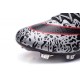 2015 Nouvelle Chaussure Nike Mercurial Superfly IV FG Léopard Blanc Rouge Noir