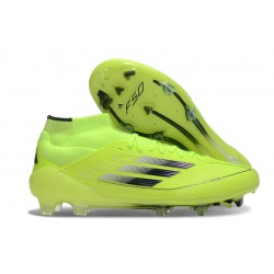 Chaussure Adidas F50 Elite Mid FG Jaune Solaire Noir