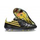Chaussure Adidas F50 Elite FG Noir Jaune