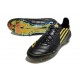Chaussure Adidas F50 Elite FG Noir Jaune