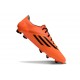 Chaussure Adidas F50 Elite FG Orange Noir