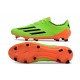Chaussure Adidas F50 Elite FG Vert Orange Noir