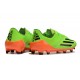 Chaussure Adidas F50 Elite FG Vert Orange Noir