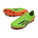 Chaussure Adidas F50 Elite FG Vert Orange Noir