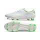 Chaussure Adidas F50 Elite FG Blanc Vert