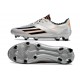 Chaussure Adidas F50 Elite FG Argent Noir