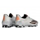 Chaussure Adidas F50 Elite FG Argent Noir