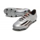 Chaussure Adidas F50 Elite FG Argent Noir