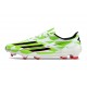 Chaussure Adidas F50 Elite FG Vert Noir Blanc
