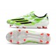 Chaussure Adidas F50 Elite FG Vert Noir Blanc