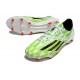 Chaussure Adidas F50 Elite FG Vert Noir Blanc