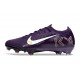 Nike Air Zoom Mercurial Vapor16 Elite FG X MBAPPÉ Violet Grandiose Ivoire Pâle