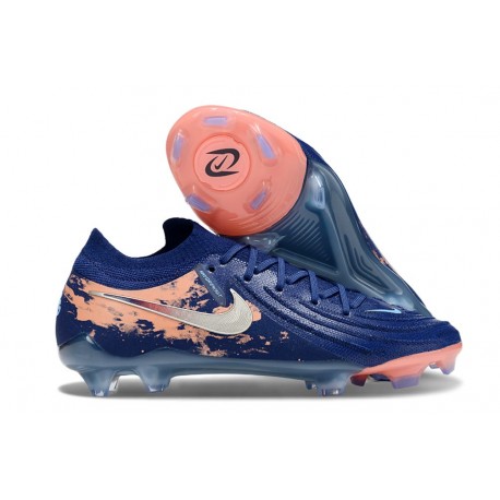 Nike Phantom Luna II Elite FG X Haaland Bleu Vide Chrome