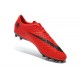 Crampon de Foot Nike Hypervenom Phantom Neymar FG Rouge Noir