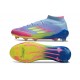 Chaussure Adidas F50 Elite Mid FG Bleu Fusion Citron Lucide Rose