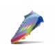 Chaussure Adidas F50 Elite Mid FG Bleu Fusion Citron Lucide Rose