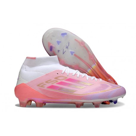 Chaussure Adidas F50 Elite Mid FG Rose