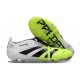 adidas Predator Foldover Tongue Elite FG Blanc Noir Citron Lucid