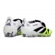 adidas Predator Foldover Tongue Elite FG Blanc Noir Citron Lucid