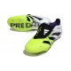 adidas Predator Foldover Tongue Elite FG Blanc Noir Citron Lucid