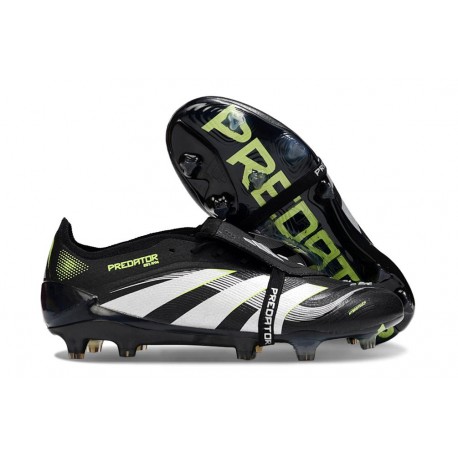 adidas Predator Foldover Tongue Elite FG Noir Blanc