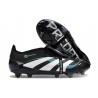 adidas Predator Foldover Tongue Elite FG Noir Blanc Bleu